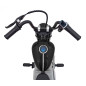 Vaikiškas Elektrinis motociklas Chopper SPEED, Pilkas Vaikiškas Elektrinis motociklas Chopper SPEED, Pilkas