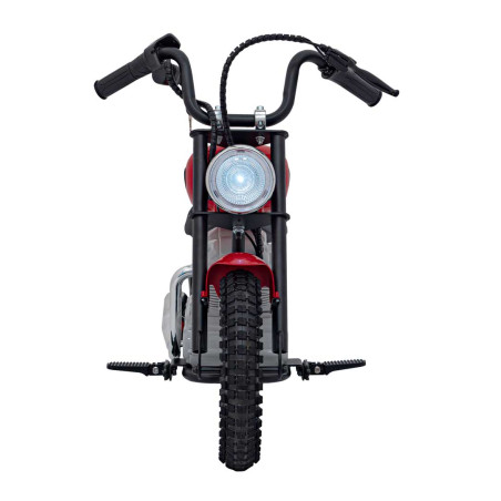 Vaikiškas Elektrinis motociklas Chopper SPEED, Raudonas