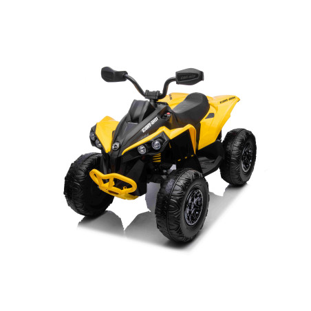 Vaikiškas Elektrinis Keturratis Maverick ATV, Geltonas