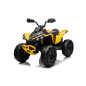 Vaikiškas Elektrinis Keturratis Maverick ATV, Geltonas Vaikiškas Elektrinis Keturratis Maverick ATV, Geltonas