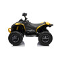 Vaikiškas Elektrinis Keturratis Maverick ATV, Geltonas Vaikiškas Elektrinis Keturratis Maverick ATV, Geltonas