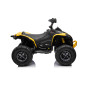 Vaikiškas Elektrinis Keturratis Maverick ATV, Geltonas Vaikiškas Elektrinis Keturratis Maverick ATV, Geltonas