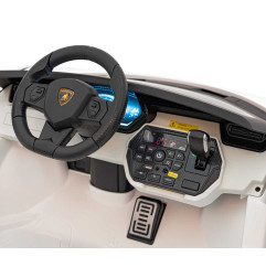 Vaikiškas Elektromobilis Lamborghini SIAN XL, baltas - 8
