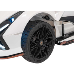 Vaikiškas Elektromobilis Lamborghini SIAN XL, baltas - 12