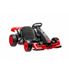 Vaikiškas Elektrinis Kartingas su drifto funkcija Audi, Raudonas