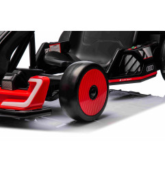 Vaikiškas Elektrinis Kartingas su drifto funkcija Audi, Raudonas
