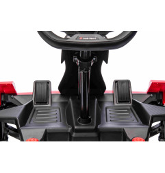 Vaikiškas Elektrinis Kartingas su drifto funkcija Audi, Raudonas