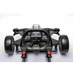 Vaikiškas Elektrinis Kartingas su drifto funkcija Audi, Juodas