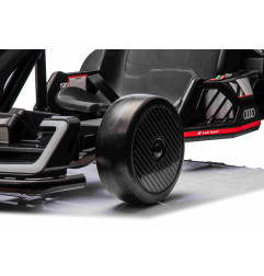Vaikiškas Elektrinis Kartingas su drifto funkcija Audi, Juodas