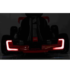Vaikiškas Elektrinis Kartingas su drifto funkcija Audi, Juodas