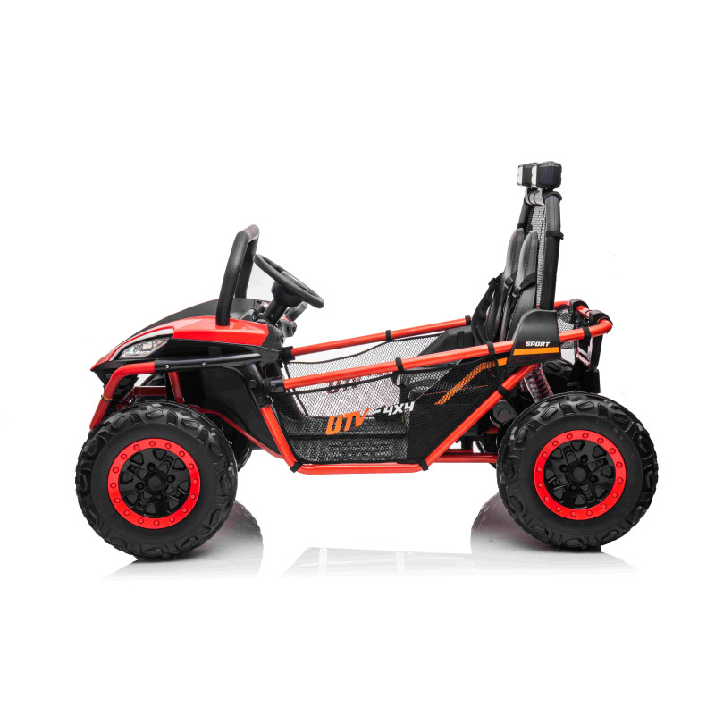Vaikiškas Elektrinis bagis Buggy FASTER 4x4, Raudonas Vaikiškas Elektrinis bagis Buggy FASTER 4x4, Raudonas