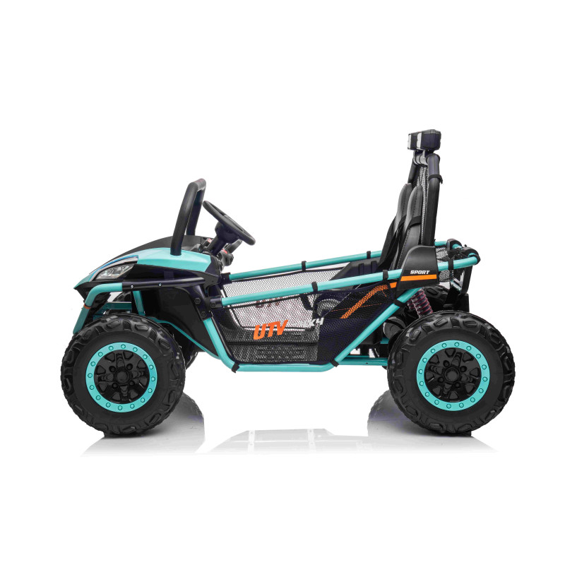 Vaikiškas Elektrinis bagis Buggy FASTER 4x4, Šviesiai mėlynas Vaikiškas Elektrinis bagis Buggy FASTER 4x4, Šviesiai mėlynas