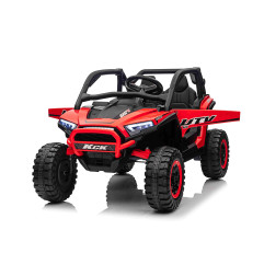 Vaikiškas Elektrinis Bagis 4x4 KCK, Raudonas