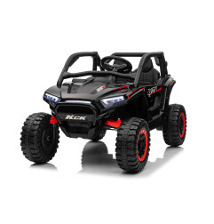 Vaikiškas Elektrinis Bagis 4x4 KCK, Juodas