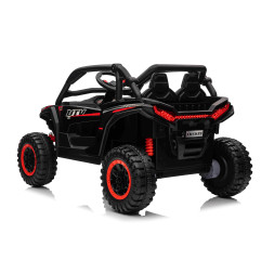 Vaikiškas Elektrinis Bagis 4x4 KCK, Juodas