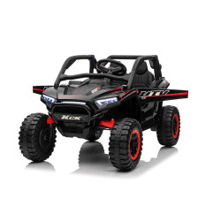 Vaikiškas Elektrinis Bagis 4x4 KCK, Juodas