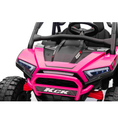 Vaikiškas Elektrinis Bagis Buggy 4x4 KCK, Rožinis