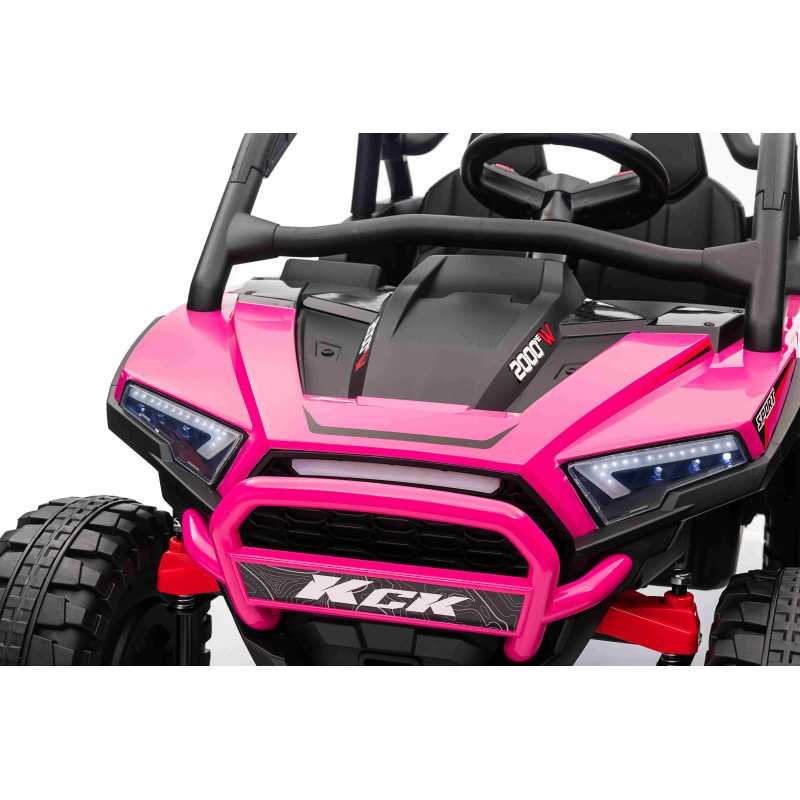 Vaikiškas Elektrinis Bagis Buggy 4x4 KCK, Rožinis