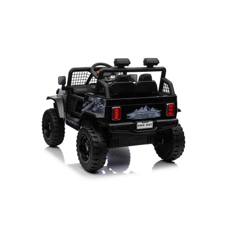 Vaikiškas Elektromobilis OFF ROAD 4x4 SPORT, Juodas