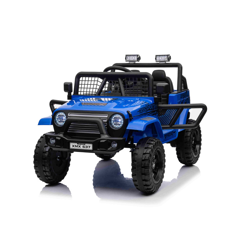 Vaikiškas Elektromobilis OFF ROAD 4x4 SPORT, Mėlynas Vaikiškas Elektromobilis OFF ROAD 4x4 SPORT, Mėlynas