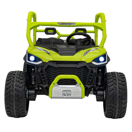Vaikiškas Elektrinis Sunkvežimis UTV Racing, Žalias