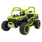Vaikiškas Elektrinis Sunkvežimis UTV Racing, Žalias Vaikiškas Elektrinis Sunkvežimis UTV Racing, Žalias