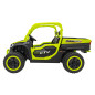 Vaikiškas Elektrinis Sunkvežimis UTV Racing, Žalias Vaikiškas Elektrinis Sunkvežimis UTV Racing, Žalias