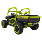 Vaikiškas Elektrinis Sunkvežimis UTV Racing, Žalias Vaikiškas Elektrinis Sunkvežimis UTV Racing, Žalias