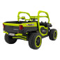 Vaikiškas Elektrinis Sunkvežimis UTV Racing, Žalias Vaikiškas Elektrinis Sunkvežimis UTV Racing, Žalias