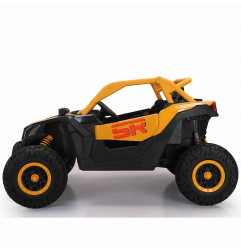 Vaikiškas Elektrinis bagis SR SUPER 66, Geltonas