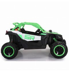 Vaikiškas Elektrinis bagis SR SUPER 66, Žalias