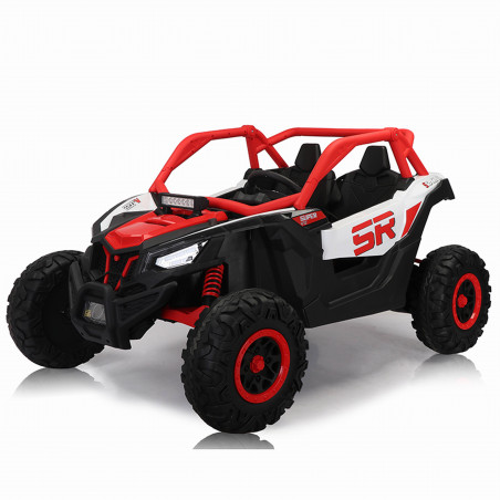 Vaikiškas Elektrinis bagis SR SUPER 66, raudonas