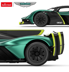 RC valdoma 1:14 Aston Martin Valkyrie AMR Pro tamsiai žalia RASTAR