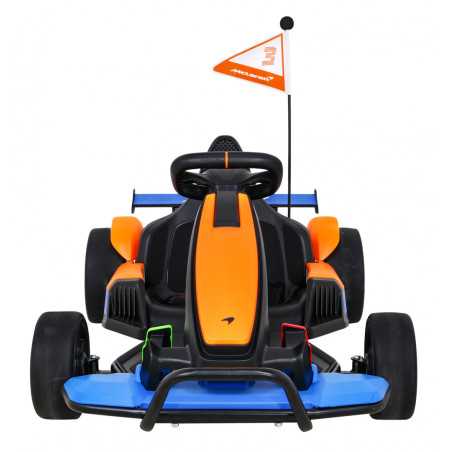 Vaikiškas Elektrinis Kartingas McLaren Drift, Oranžinis