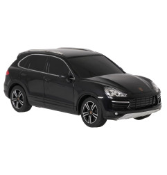 RC valdomas 1:24 Porsche Cayenne Turbo RASTAR juodas