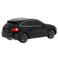 RC valdomas 1:24 Porsche Cayenne Turbo RASTAR juodas