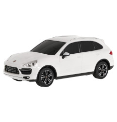 RC valdomas 1:24 Porsche Cayenne Turbo RASTAR baltas