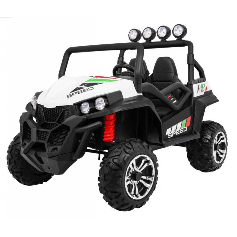 Vaikiškas Elektrinis bagis Grand Buggy 4x4 LIFT, baltas Vaikiškas Elektrinis bagis Grand Buggy 4x4 LIFT, baltas
