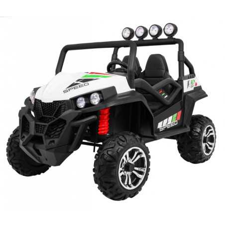 Vaikiškas Elektrinis bagis Grand Buggy 4x4 LIFT, baltas