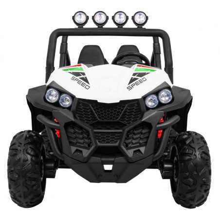 Vaikiškas Elektrinis bagis Grand Buggy 4x4 LIFT, baltas