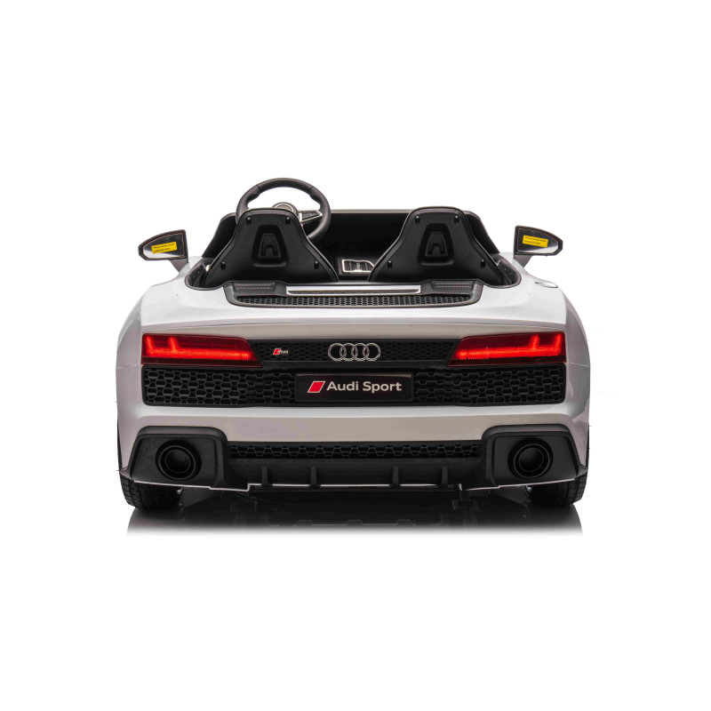 Elektromobilis Audi Spyder R8 LIFT, baltas