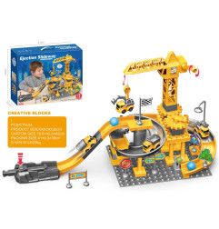 Construction Site with Vehicles + Accessories