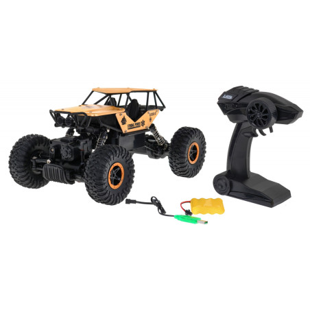 R/C valdomas Vikšrinis MONSTER 1:18 Auksinis