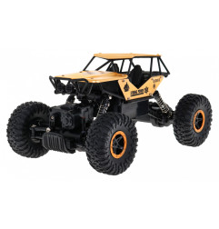 RC valdomas Vikšrinis automobilis MONSTER 1:18 Auksinis