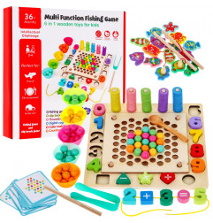 Medinis mokomasis montessori rinkinys