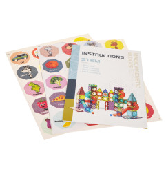 Magnetinis konstruktorius 202 elementų