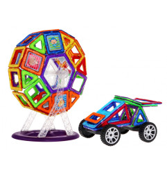 Magnetinis konstruktorius 112 detalių