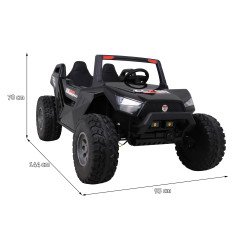Vaikiškas Elektrinis bagis Buggy Clash 4x4, Juodas - 13