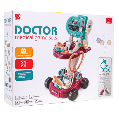 Vaikiškas vežimėlis "Little Doctor"