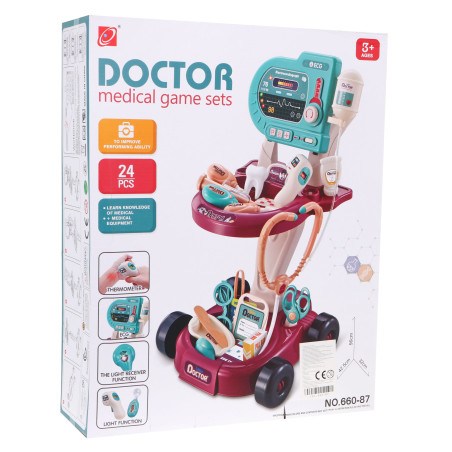 Vaikiškas vežimėlis "Little Doctor"